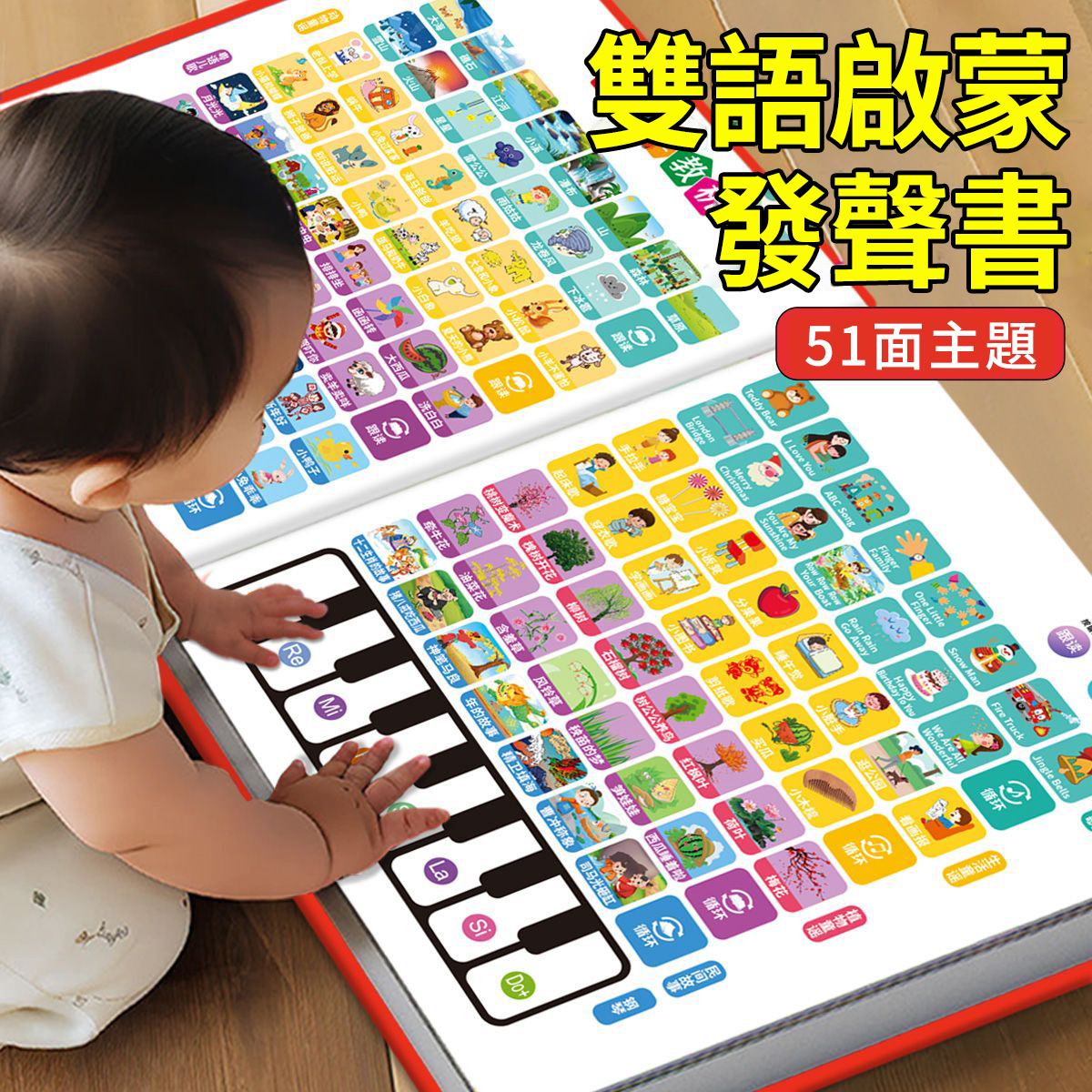 【二年質保 I 防水耐斯】會說話的早期教育有聲書0-12歲中英粵三語兒童早期教育啟蒙學習手指點讀書(送充電線) 【二年質保 I 防水耐斯】會說話的早期教育有聲書0-12歲中英粵三語兒童早期教育啟蒙學習手指點讀書(送充電線)